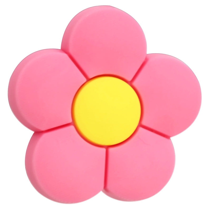 Wholesale   Random 100pcs/pack Small Flower Series Cartoon Beads